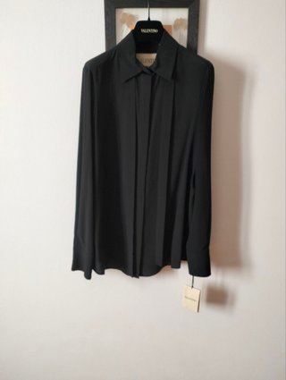 Valentino Garavani Camicia Nera Donna NUOVA