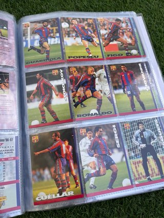 Álbum FC Barcelona 96-97 Panini COMPLETO