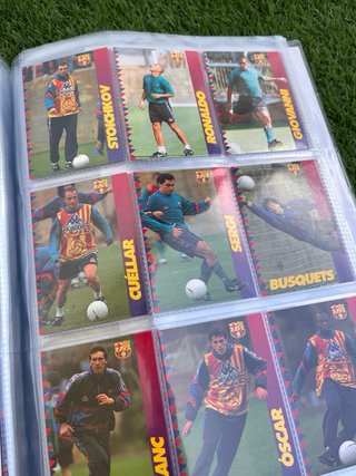 Álbum FC Barcelona 96-97 Panini COMPLETO