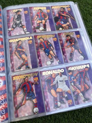 Álbum FC Barcelona 96-97 Panini COMPLETO