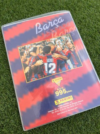 Álbum FC Barcelona 96-97 Panini COMPLETO