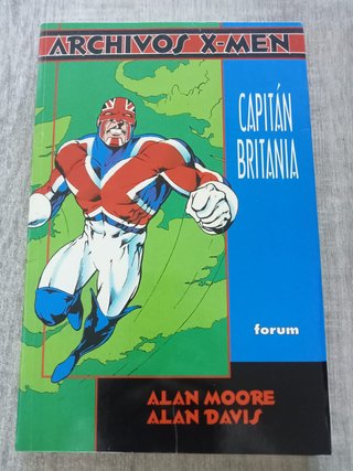 CAPITAN BRITANIA ARCHIVOS X MEN