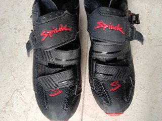 Zapatillas Ciclismo Niño con calas Talla 37