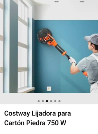 Lijadora Pared Techo Costway ET139DT 750W