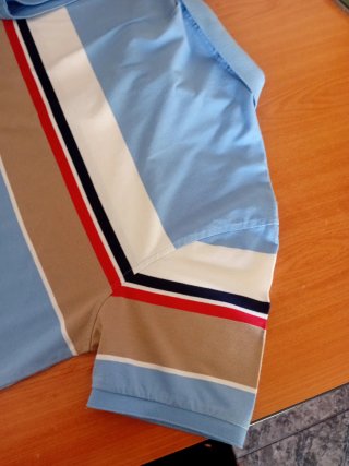 Camisa Polo Rayas Hombre Talla L