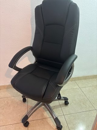 Silla de oficina/gaming negra