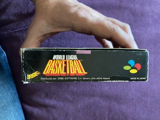 World League Basketball SNES PAL ESP