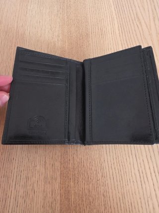 Billetera Pierre Cardin Cuero Negra