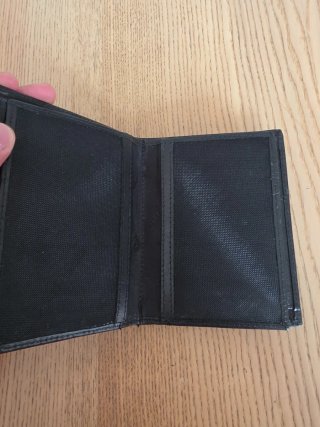 Billetera Pierre Cardin Cuero Negra