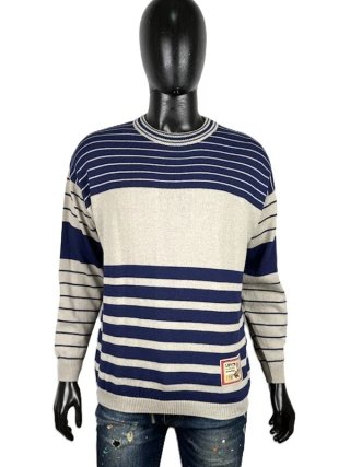 Levi's Maglione Uomo M Oversize Righe Cotone