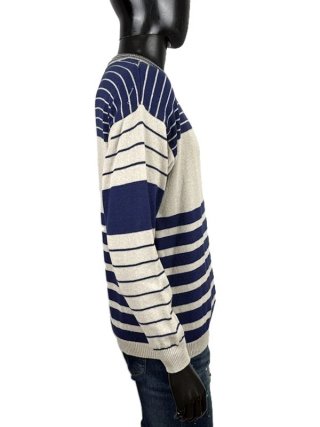 Levi's Maglione Uomo M Oversize Righe Cotone