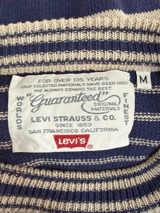 Levi's Maglione Uomo M Oversize Righe Cotone