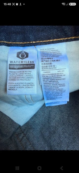 Pantalón Levi's 501 Original Nuevo