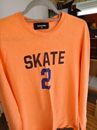 Camiseta DSQUARED2 Manga Larga Naranja XXL