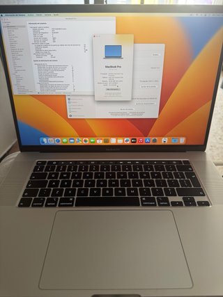 MacBook Pro 16 2019 Plata