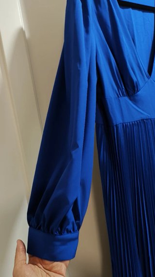 Vestido maxi SHEIN Unity azul talla 48 Nuevo