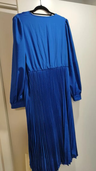 Vestido maxi SHEIN Unity azul talla 48 Nuevo