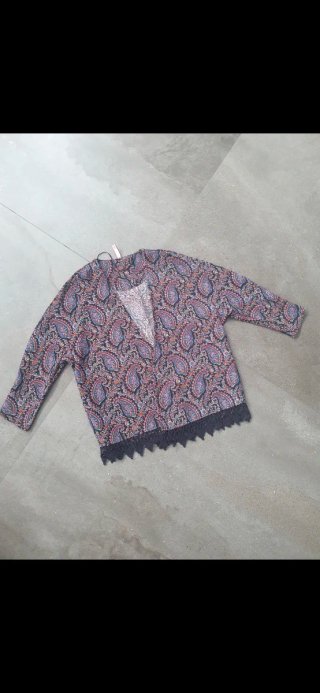 Kimono Bershka estampado