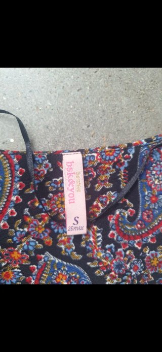 Kimono Bershka estampado