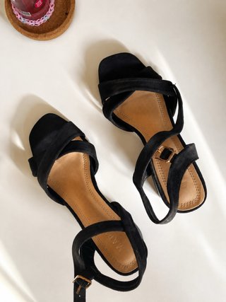Tacones negros Marypaz talla 37
