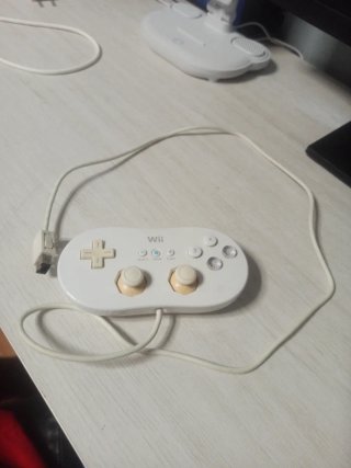 Mando Wii Pro Controller Blanco
