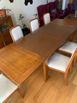 Mesa Comedor Madera Extensible