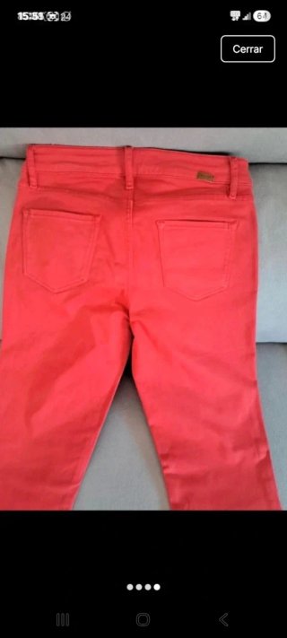 Vaqueros Massimo Dutti Coral