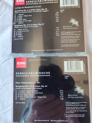CDs Celibidache - Clásica