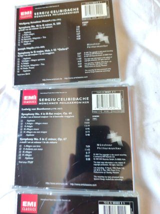 CDs Celibidache - Clásica