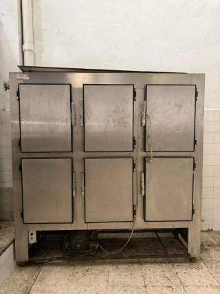 Armario Refrigerado Acero Inoxidable 6 Puertas