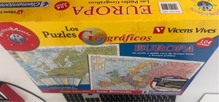Puzzles Geográficos Europa 104 Piezas Vicens Vives