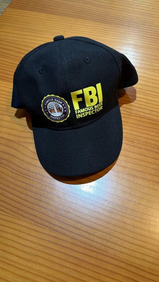 Gorra FBI Famous Beer Inspector