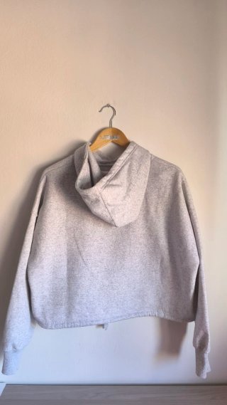 Sudadera corta Lefties gris talla L
