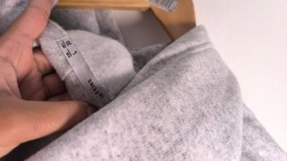Sudadera corta Lefties gris talla L