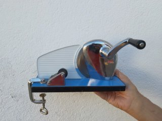 Cortadora de fiambre manual vintage