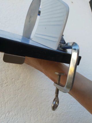 Cortadora de fiambre manual vintage