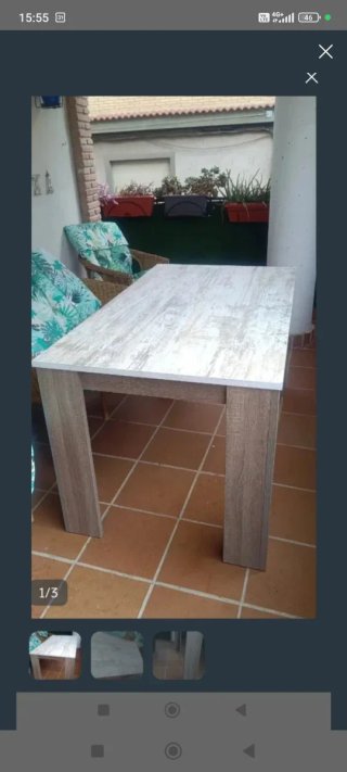 Mesa comedor madera