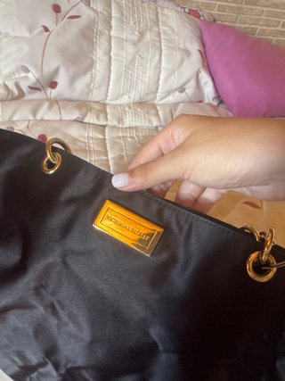 Bolso Tote Victoria's Secret Negro