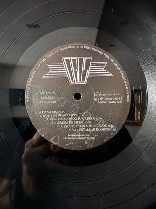 OBÚS – Sirena de Metal. Vinilo