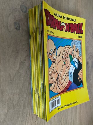 dragon ball amarilla lote de 21 comics seguidos