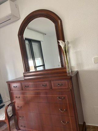 Juego Muebles Habitación: 2 Mesitas, Cómoda, Cabec