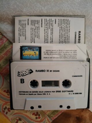 Juego Rambo III Commodore 64