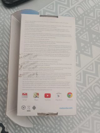 Motorola Moto E Negro