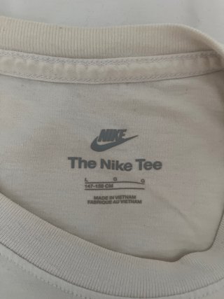 Camiseta Nike Air Blanca Talla S