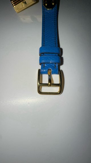 Orologio Hermes Kelly Blu Oro
