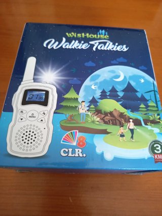 Walkie Talkies WisHouse para niños