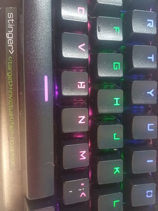 Teclado Gaming Stinger RX 1000 K RGB
