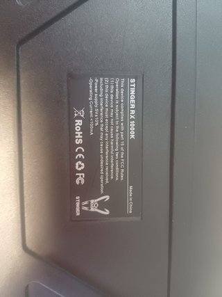 Teclado Gaming Stinger RX 1000 K RGB