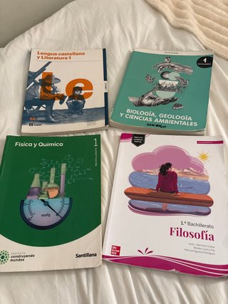 Libros 1º Bachillerato