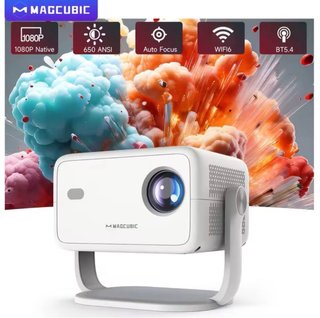 Proyector MAGCUBIC Full HD WiFi Blanco